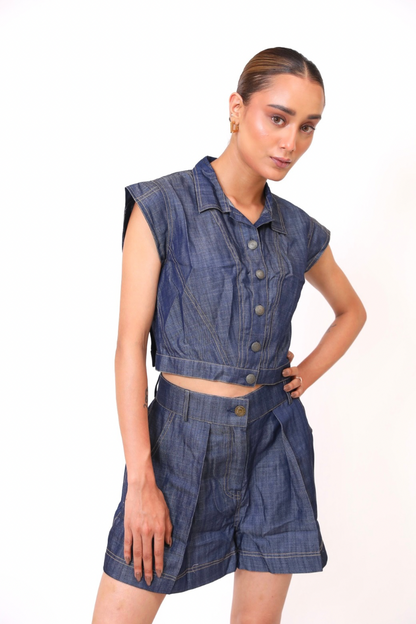 Indigo Bloom Set
