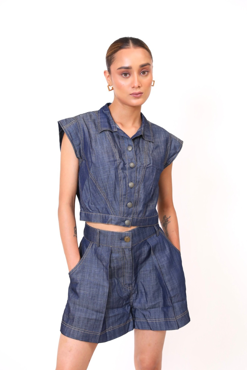 Indigo Bloom Set