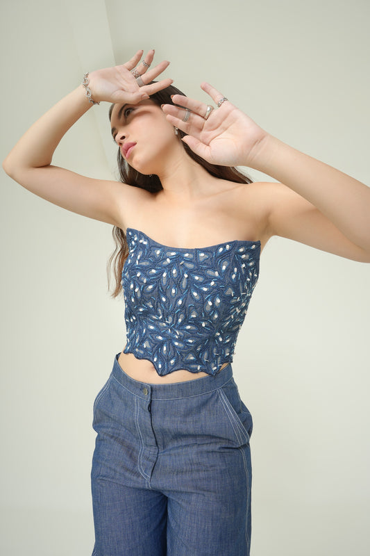 INDIGO THEAREDWORK CORSET