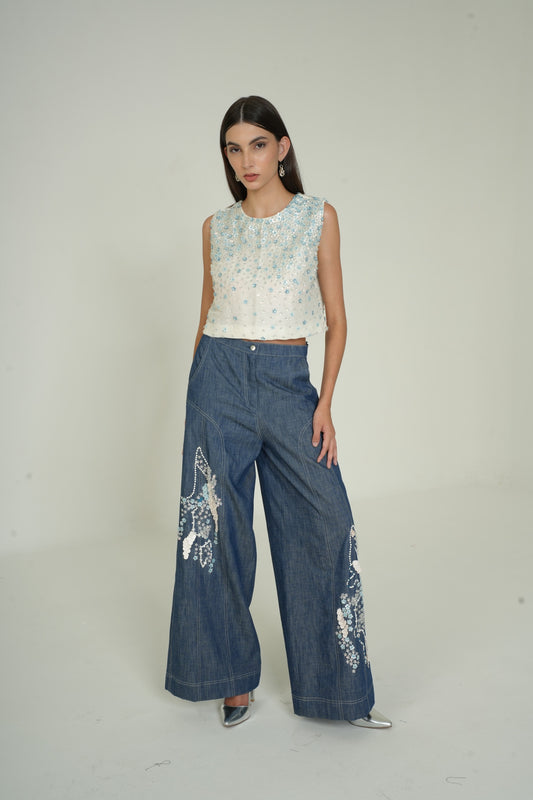 FROSTED BLOOM PANT