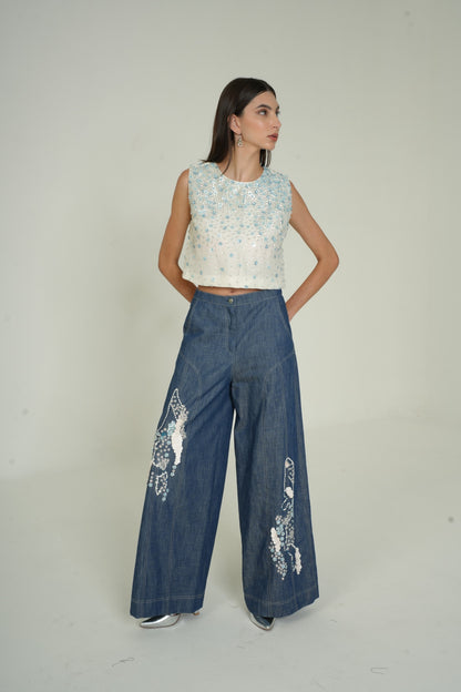 FROSTED BLOOM PANT