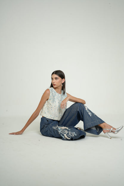 FROSTED BLOOM PANT